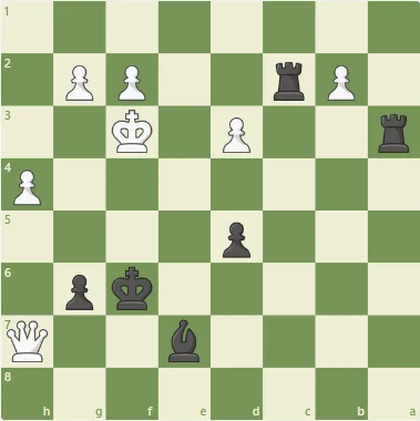 Dacha Tactics #60 - Golden Dark bishop strikes in endgame!